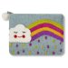 100% wool handcrafted coin purse image