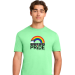 T-shirt: Daybreak Pride, mint green - adult image