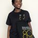 Student holding tote bag