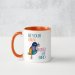 Be Your Own Kind Of Bird Mug - Orange image