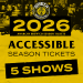 NORTH 2026 Anarchy Season Ticket – 5 Shows – ACCESSIBLE image
