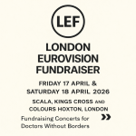 London EuroVision Fundraiser #LEF2026 #LondonEurovision