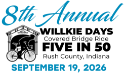 Willkie Days - FIVE in 50 Bike Ride