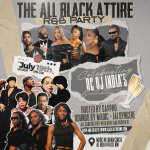 All Black Attire R&B Party