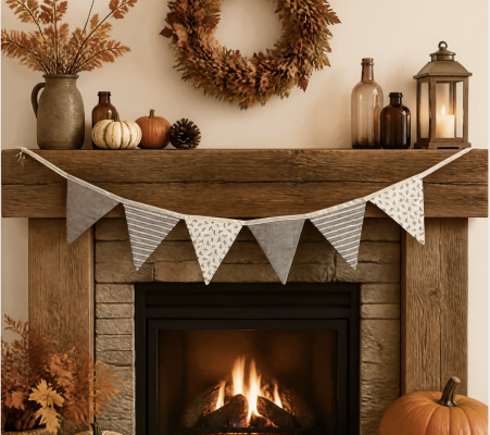 Fabric Banner Sewing Project