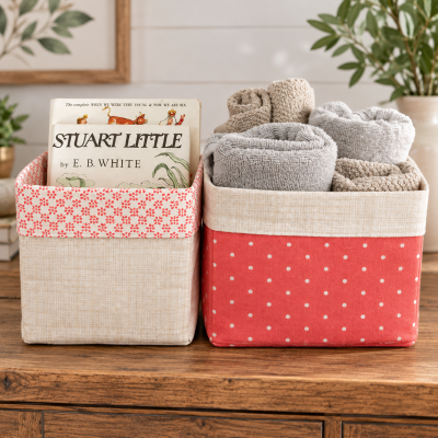 Sewing Storage Boxes Class