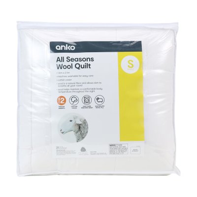 Single All Seasons Wool Quilt Medium warmth image