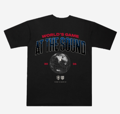 "World's Game at the Sound" Heavyweight Tee