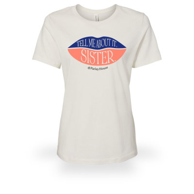 Tell Me About It Sister Tee image
