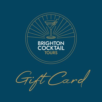 A Brighton Cocktail Tours Gift Card