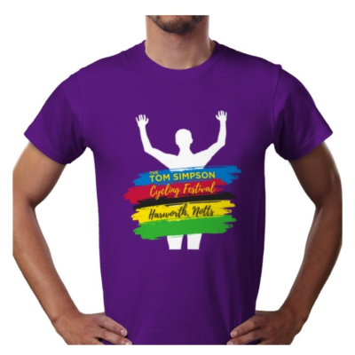 Tom Simpson T-shirt in Purple