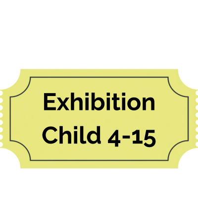 Exhibition Ticket for One (1) Child: 4-15 years old image