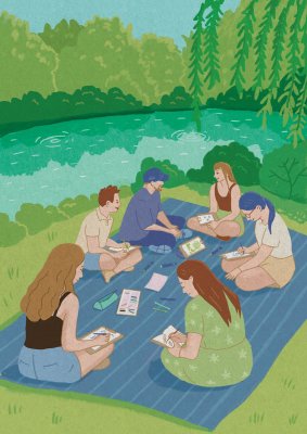 5-Session monthly Drawing Meetup Pass image
