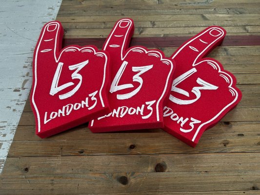 London 3 Day Foam Hand image