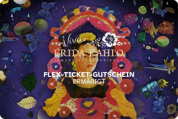 Gutschein | VIVA FRIDA KAHLO Flex-Ticket "Ermäßigt" image