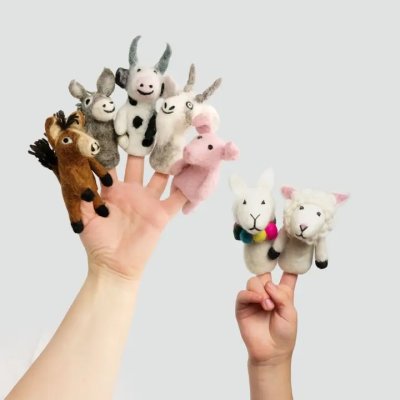Finger Puppet - Barnyard Buddies image