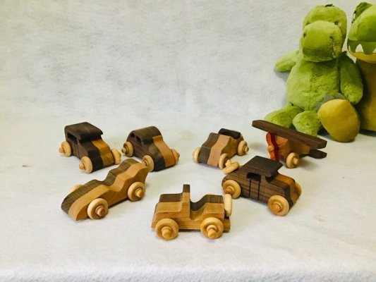 Wooden Cars image