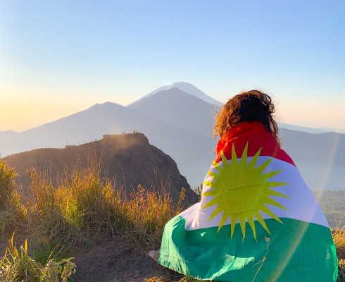 Kurdistan Flagge image