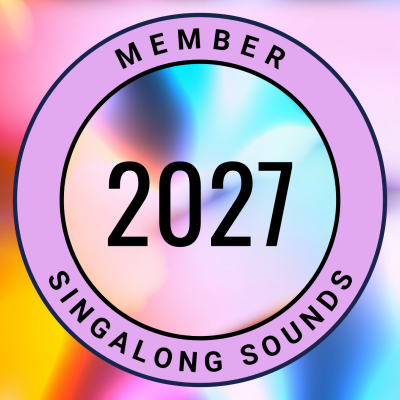 enamel badge for Singalong Sounds members