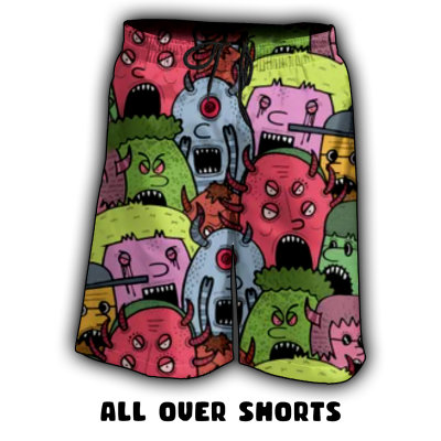 Jungle Syndicate Swim Shorts - All Over Print -  Free Delivery (Within UK) image