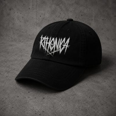 Black KTHONICA cap with the original white KTHONICA logo on the front.