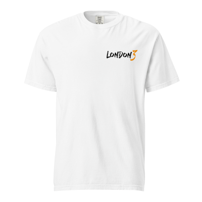 London 3 day exclusive branded White t shirt image