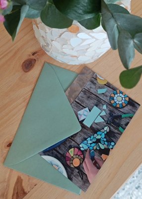 Workshop Gutschein - After Work Mosaik - zum Ausdrucken image