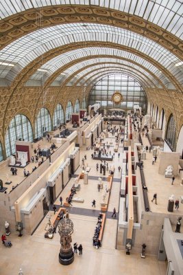 The Orsay museum gallery