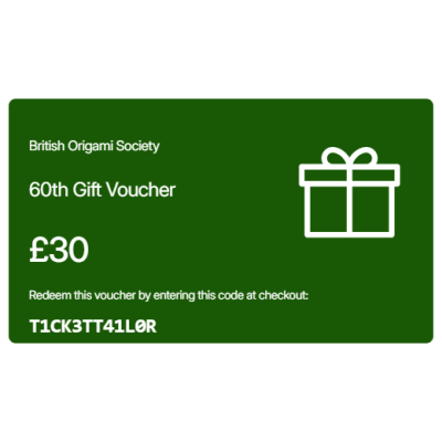 60th Gift Voucher image