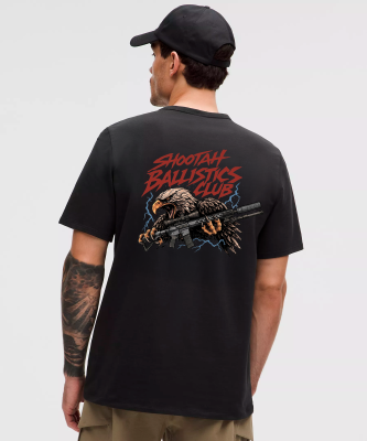 Shootah Ballistics Club T-Shirt Black