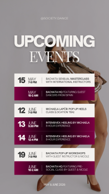 May & June 2026 Event Calendar