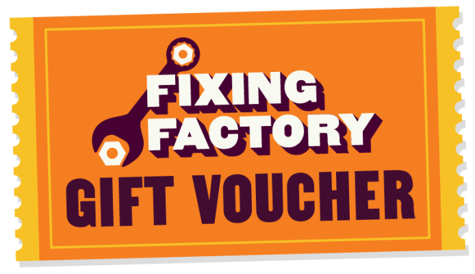 Fixing Factory gift voucher image