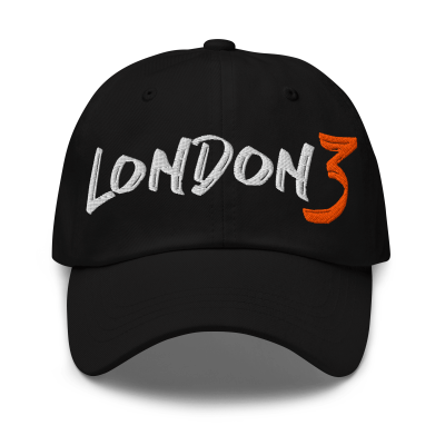 London 3 day exclusive branded baseball cap image