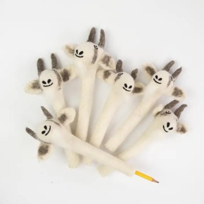 Felted Pencil/Pen Toppers image
