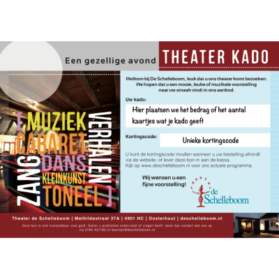 Optie: Kadobon A5 formaat image