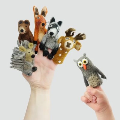 Finger Puppets -  Forest Friends image
