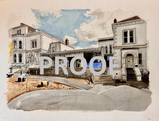 Downside Road Art Print image