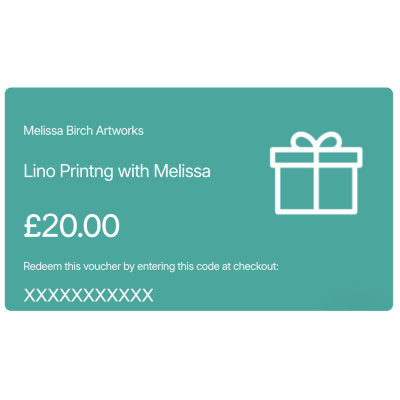 A picture of the gift voucher