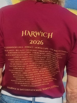 2026 Festival T. Shirt 3XL (including postage) NOT DISPATCHED NOW UNTIL AFTER THE FESTIVAL image