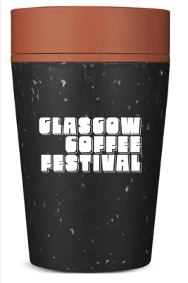 GCF25 Reusable Cup 8oz (Dark/Orange) image