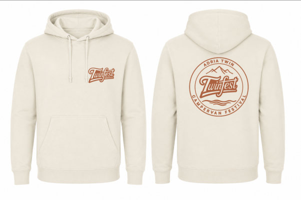 Hoodie - Natural (Burnt Orange) image