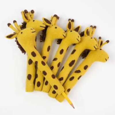 Felted Pencil/Pen Toppers image
