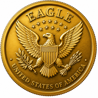 Golden Eagle Coin