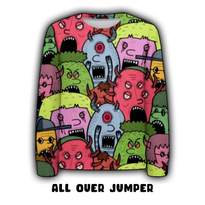 Jungle Syndicate Jumper - All Over Print -  Free Delivery (Within UK) image