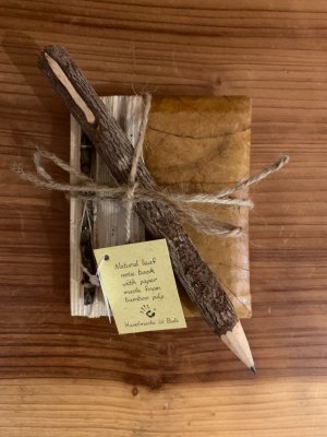 Leaf Notebook - Bamboo Pages image