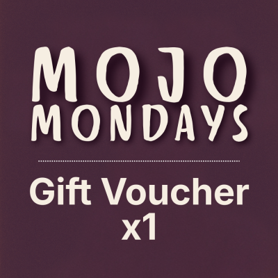 a voucher that gives entry to the Mojo Mondays dance for one person.