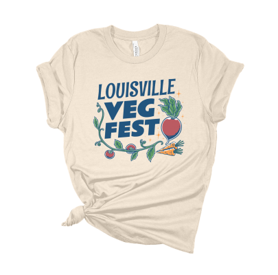 Cream VegFest T-Shirt image