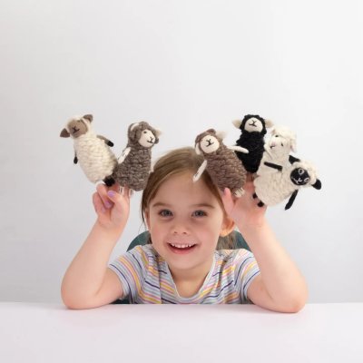 Finger Puppets - Wooly Sheep image