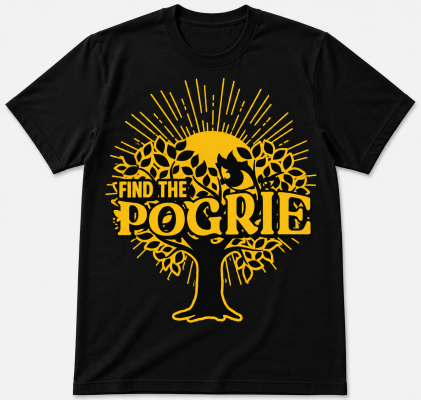 FIND THE POGRIE T SHIRT - KIDS image