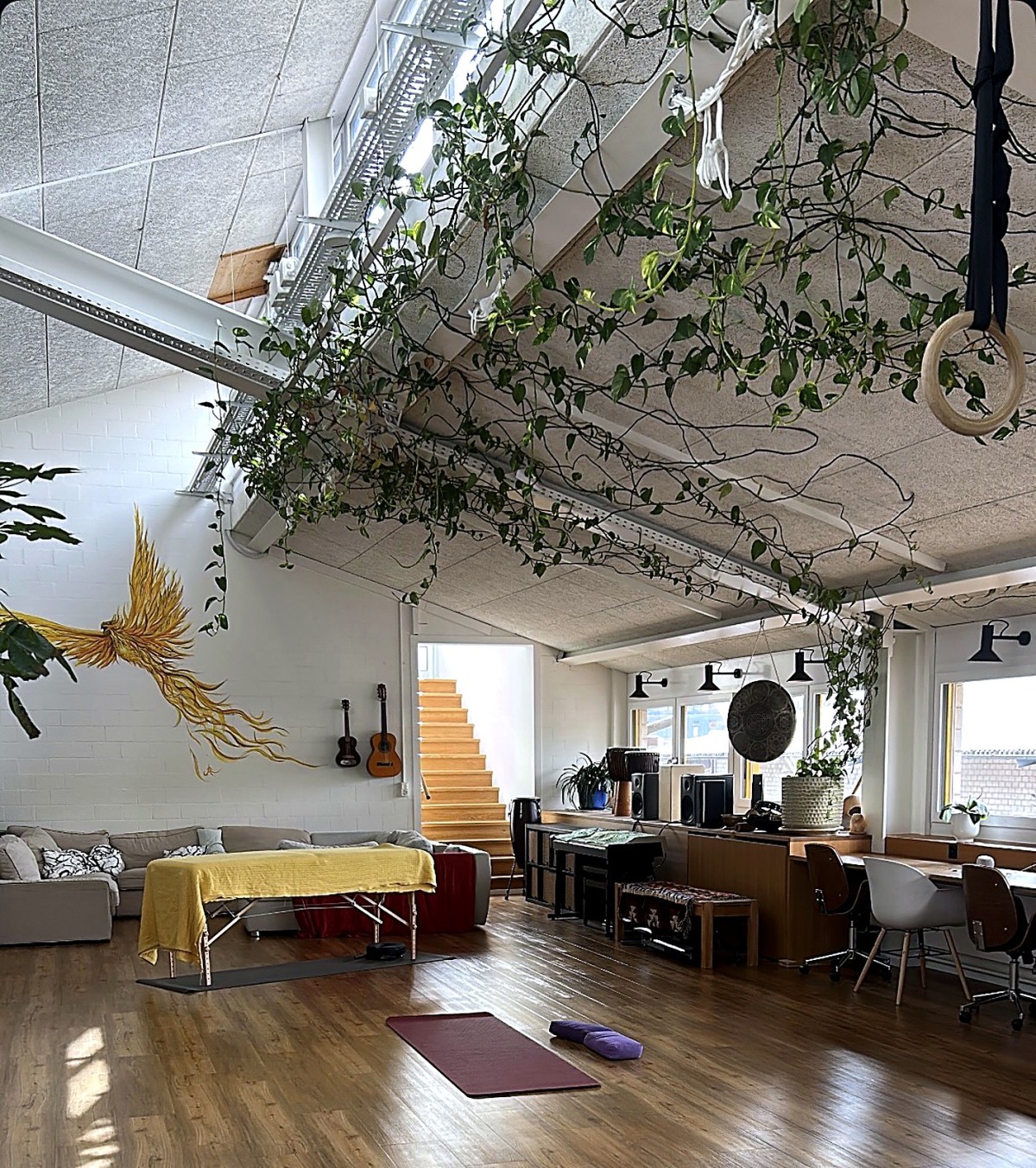 The studio in Zürich